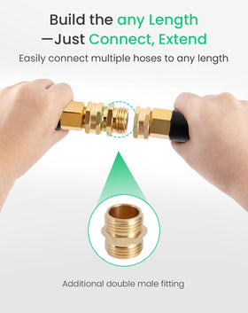 Cesun outdoor hose with UV-resistant coating for year-round use