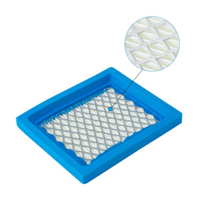Ceukius four-pack air filter for convenient replacement in lawn equipment.
