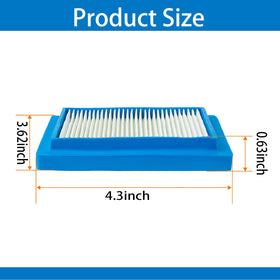 Ceukius air filter for Kohler XT650/XT675 in hand, ready for installation.