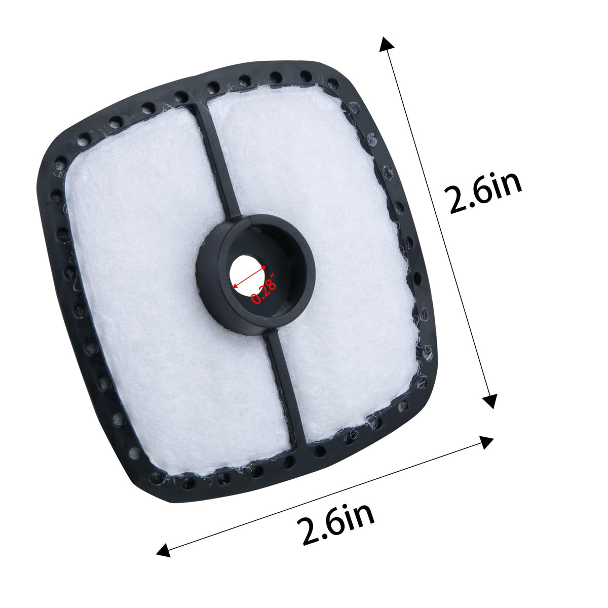 Ceukius SRM 225 air cleaner case offering durable housing for filtration.