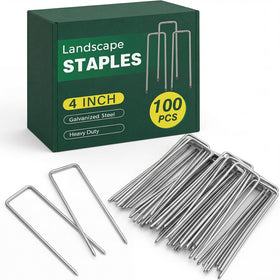 CEWOR landscape staples 4-inch box for quick, organized installation