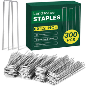 CEWOR landscape staples in a sturdy box for fast lawn projects.