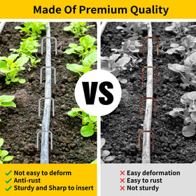 Lawn and turf projects with CEWOR staples keep coverings stable.