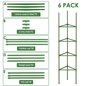 CEWOR triangular trellis design supporting climbing vines