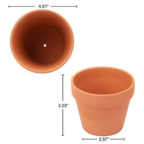 CFKJ desk-friendly 4-inch planter set for office greenery
