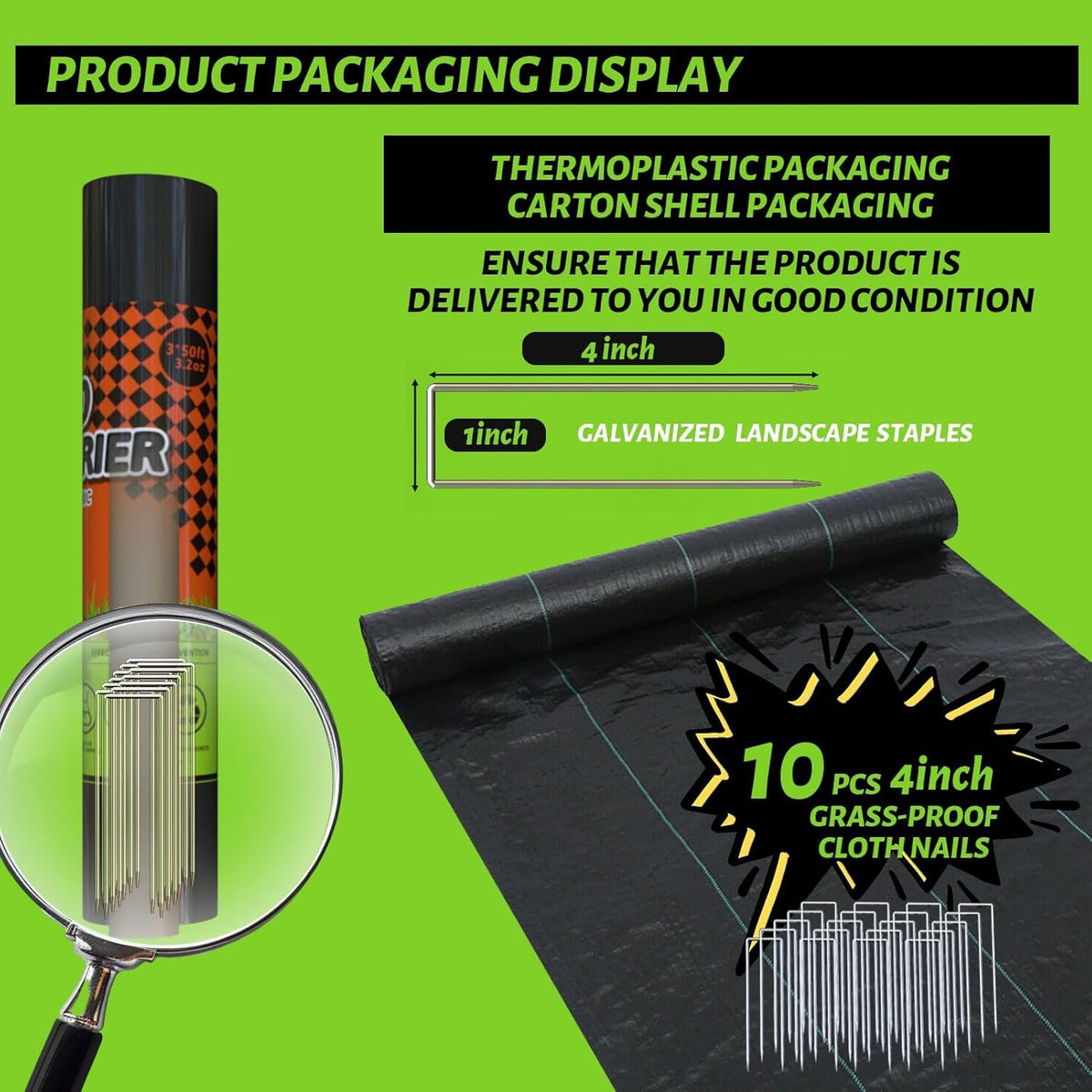 CFTEL geotextile fabric demonstrates durable weave for long-lasting ground cover