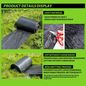 CFTEL ground-cover fabric for lawns and gravel paths with drainage.