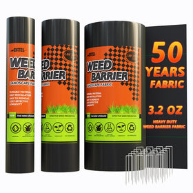 CFTEL ground-cover fabric keeps gardens tidy and weed-free