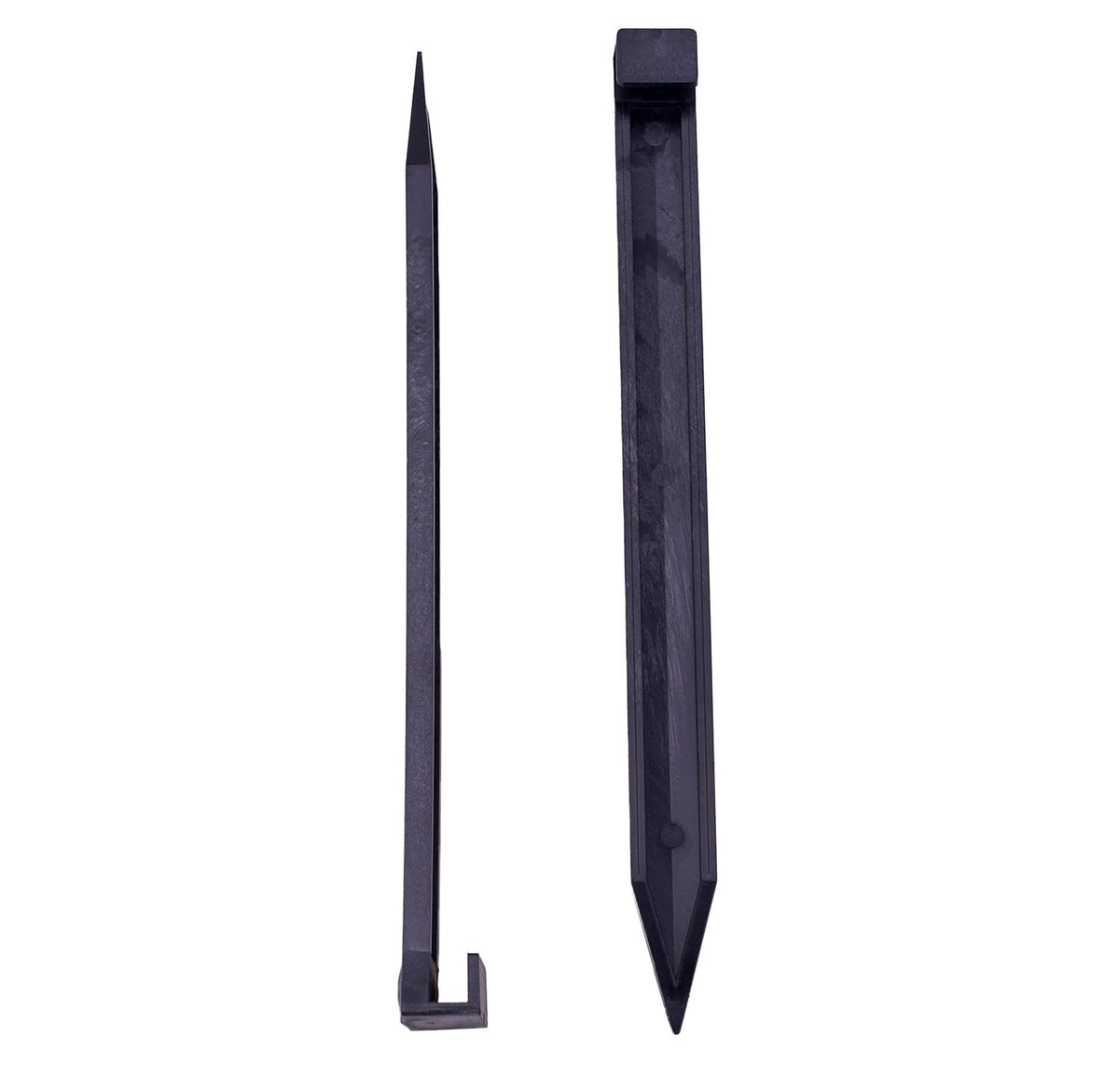 CFUTABOH spikes used to anchor tents and timber edging in outdoor spaces.