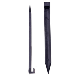 CFUTABOH spikes used to anchor tents and timber edging in outdoor spaces.