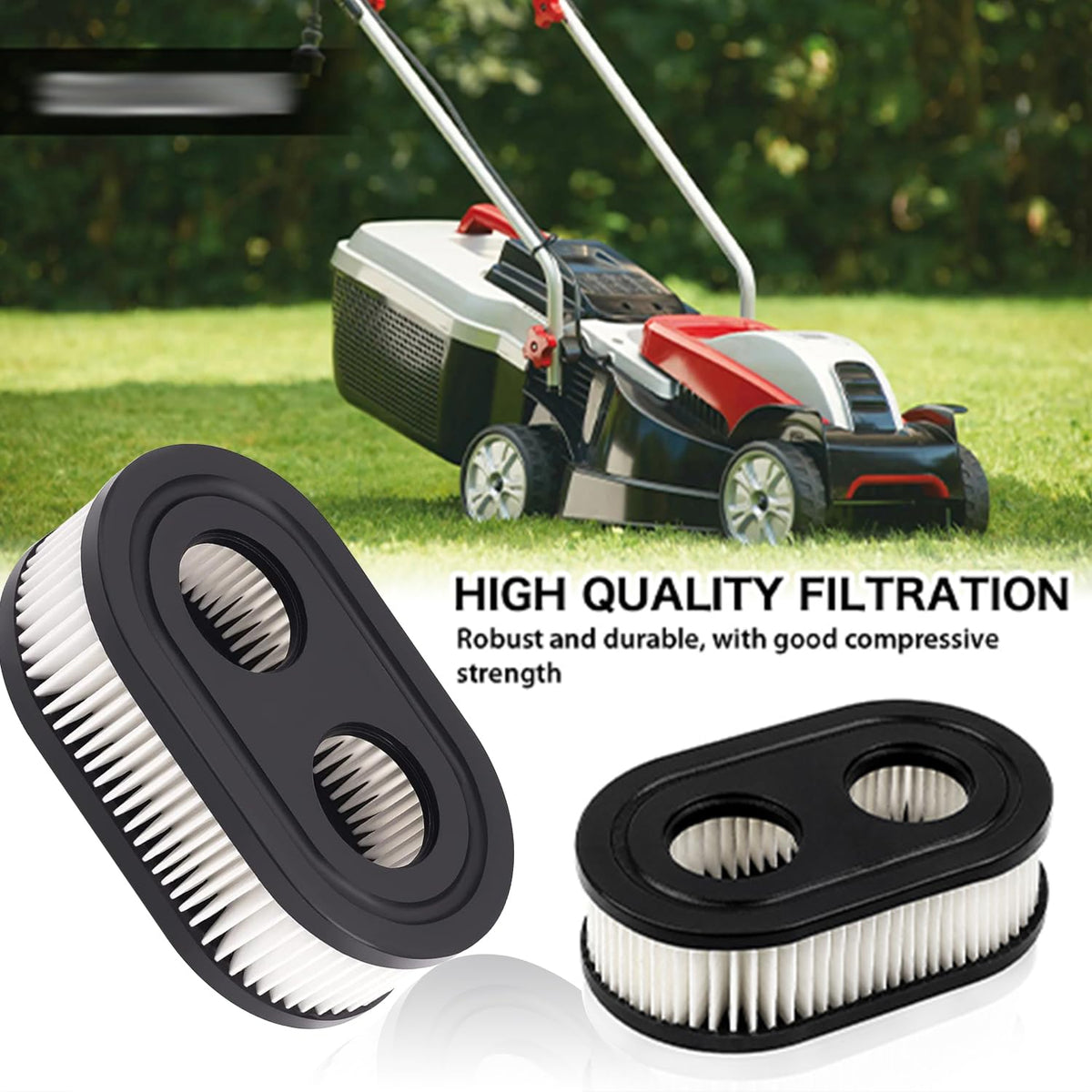 CFWMXG four-pack air filters 593260 ensure quick, clean swaps.