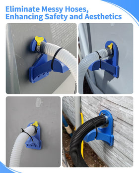 Cfyosnk adhesive-backed installation enables tool-free mounting.