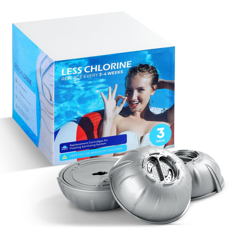 CGECGE hot tub cartridge pack 3—easy replacement for Frog Ease system.