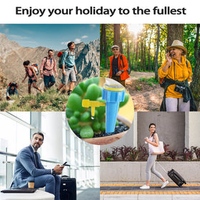CGHHUI travel-friendly irrigation helps maintain plant health during trips