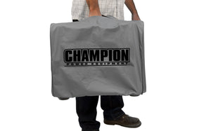 Champion inverter cover with quick-access zipper for easy carrying handle access.