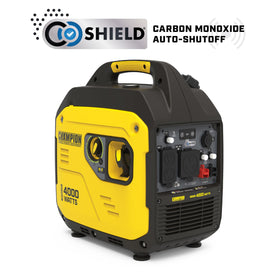 Champion Power Equipment 4000-watt inverter cold start for chilly mornings