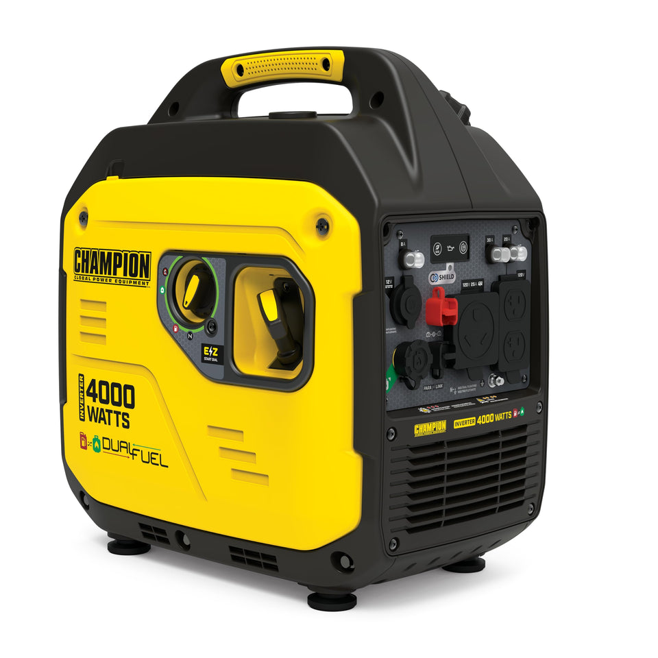 Champion Power Equipment 4000-Watt inverter front view for camping power