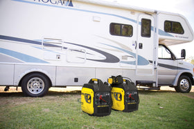 Included 10W-30 oil and oil capacity details on Champion inverter