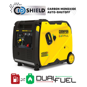 Champion Power Equipment RV-ready outlets include TT-30R, 5-20R, and 12V.