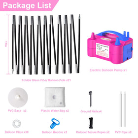 Chamvis balloon clips and knotters simplify securing balloons neatly