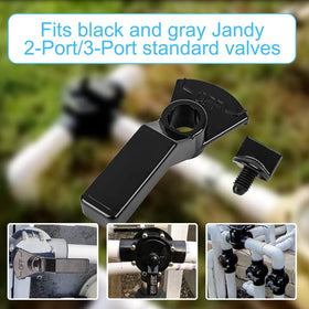 ChangTa black valve handle with 4733 reference image demonstrates durable finish