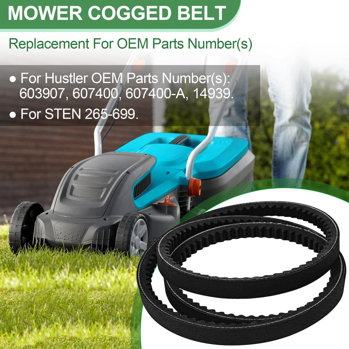 ChangTa OEM replacement belt for pump drive systems.