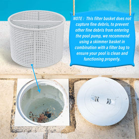 Replacement basket from ChangTa fits Hayward skimmer for quick swap.