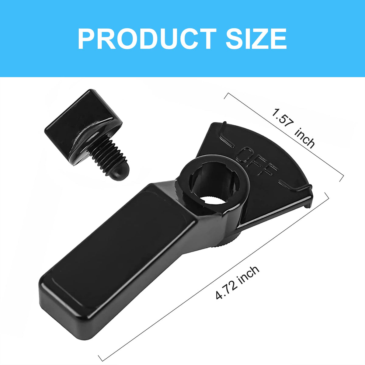 ChangTa Zodiac Jandy-compatible knob image highlights simple replacement