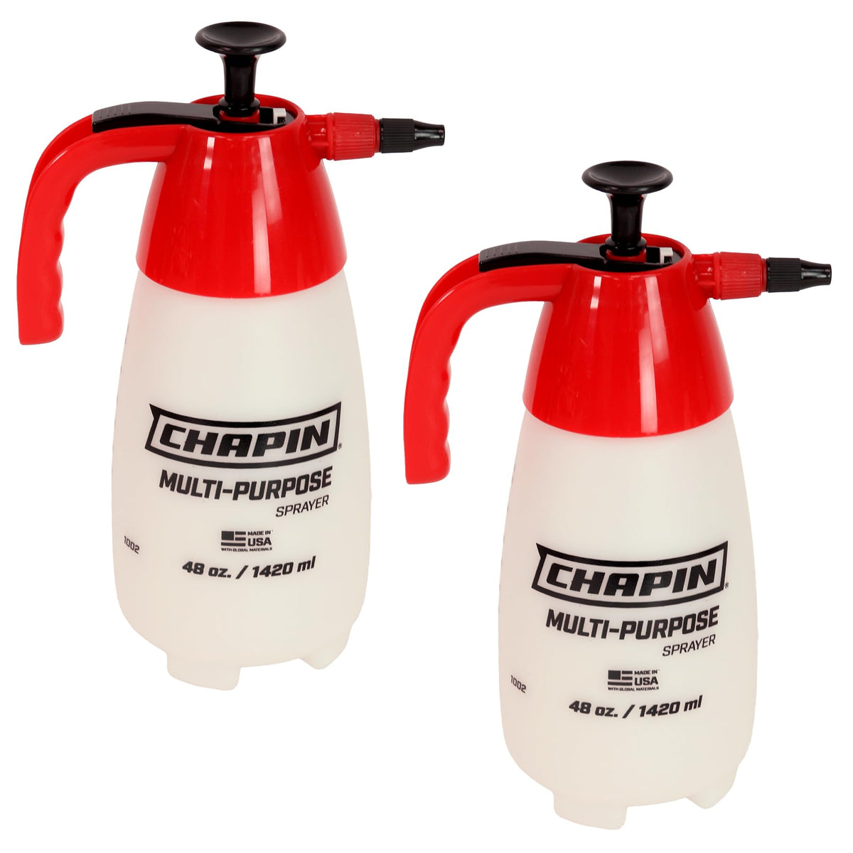 Chapin 10022 handheld sprayer with 48oz translucent tank for easy refills
