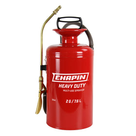 Chapin 1244 sprayer close-up of Tri-Poxy tank showing rust protection and durability.