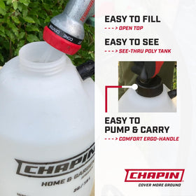 Chapin 16100 spray wand (12-inch) enabling broad reach for accurate application