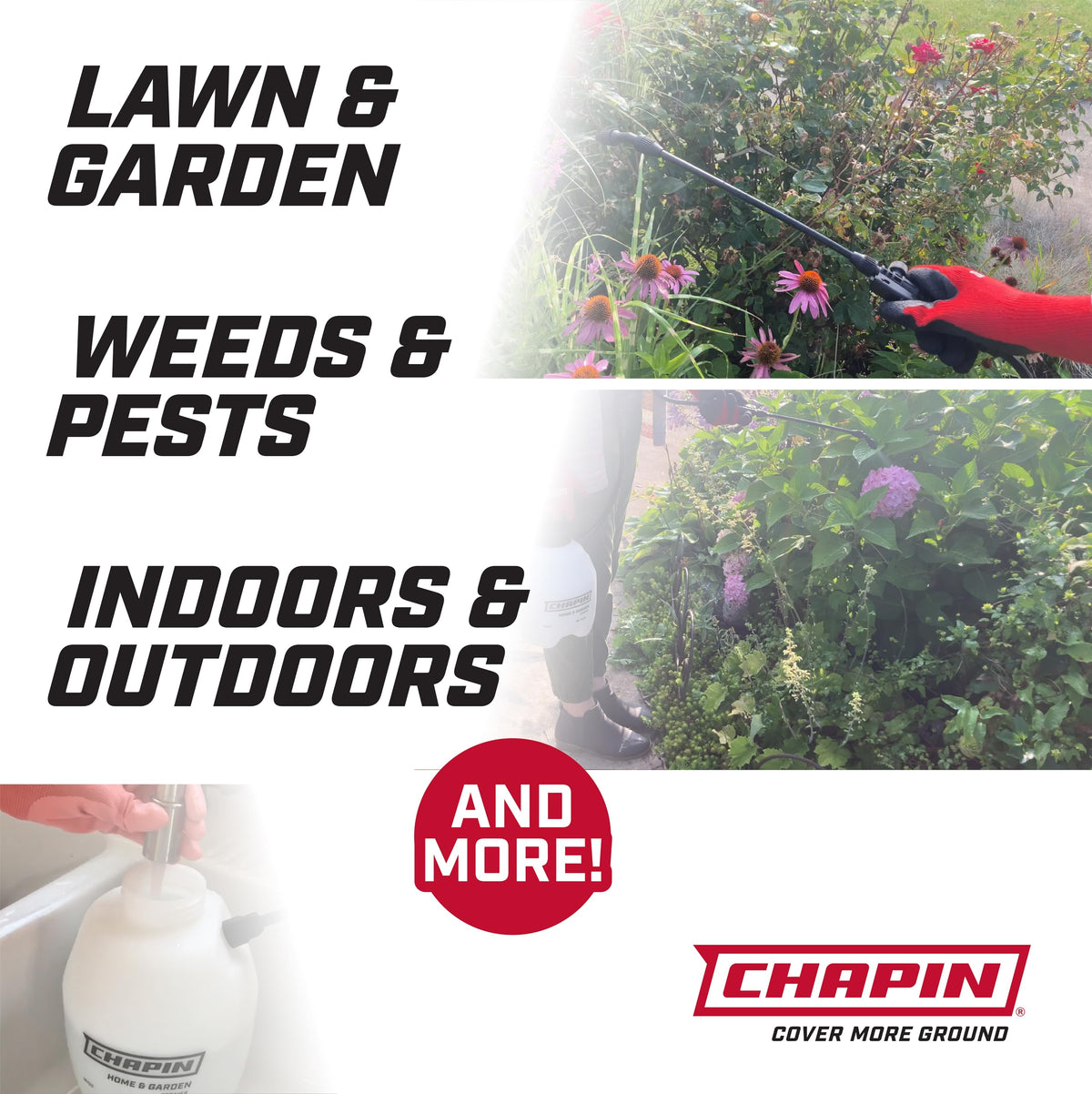 Chapin 16109 in-tank filter supports steady spraying and easy maintenance.