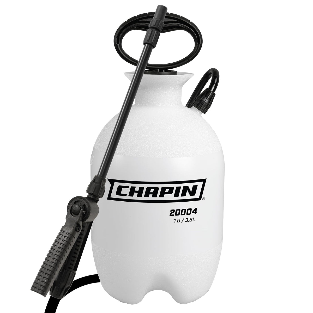 Chapin 20004 tank translucent for quick fluid level checks during lawn care.