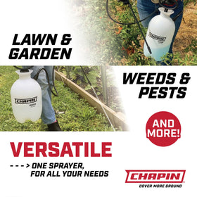 Chapin 20024 two-gallon capacity supports multiple lawn and garden applications