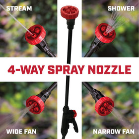 Chapin 20084 4-in-1 nozzle expanding spray options