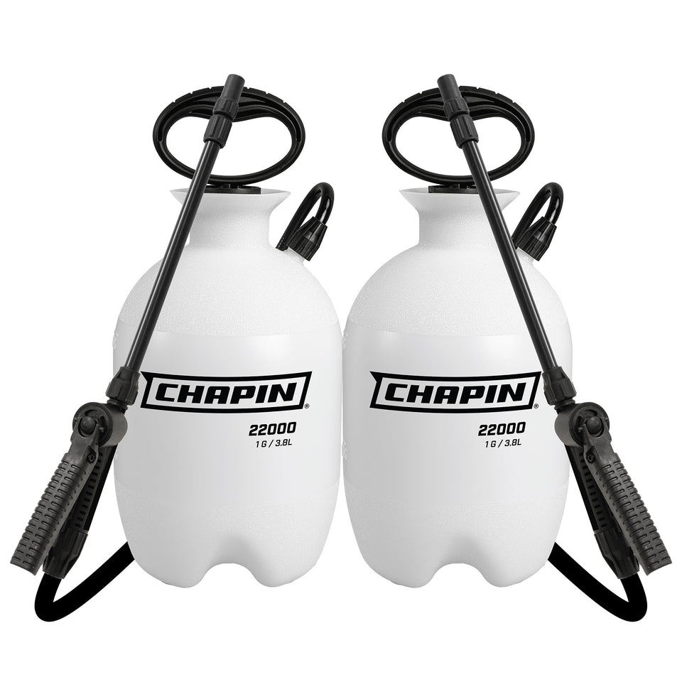Chapin 22000 sprayer with funnel-top tank for spill-free refills