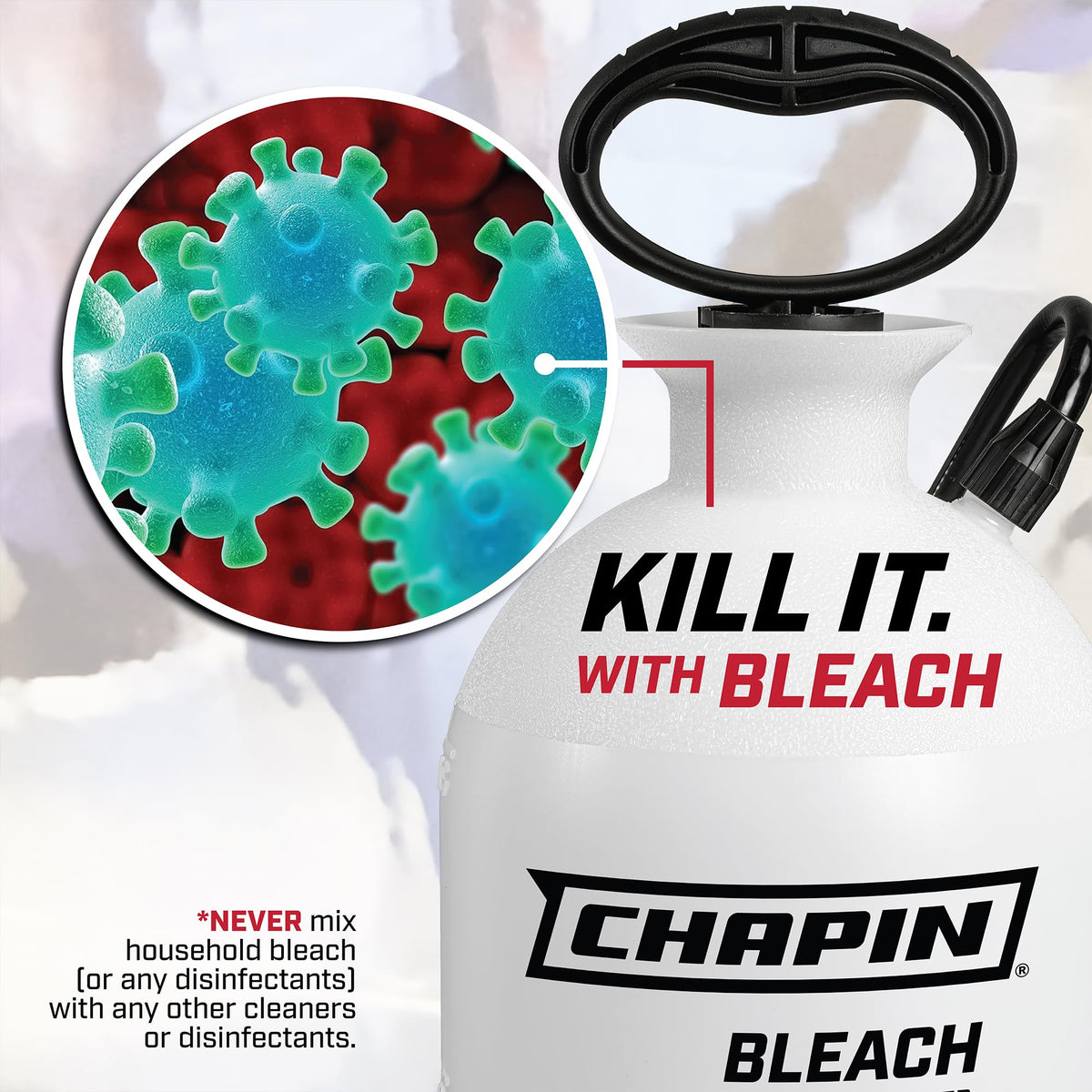 Chapin 22074 adjustable cone nozzle for mist or stream applications