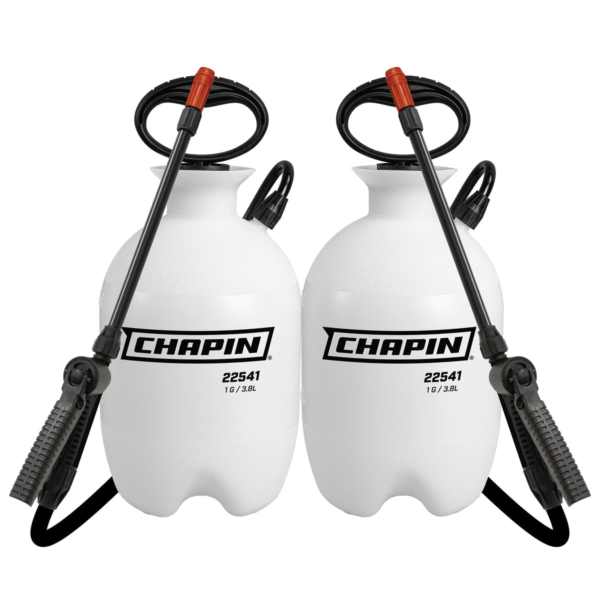Chapin 22541 foaming sprayer with 1-gallon tank for precise weed control.