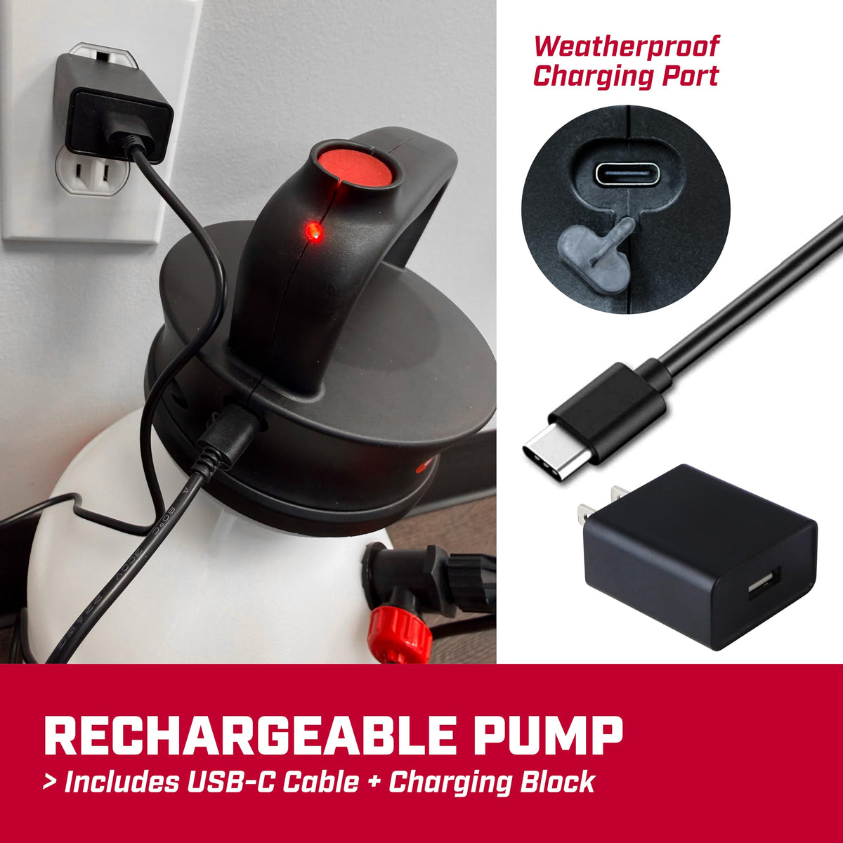 Chapin 28324 adjustable nozzle enables precise control from mist to stream.