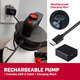Chapin 28324 adjustable nozzle enables precise control from mist to stream.