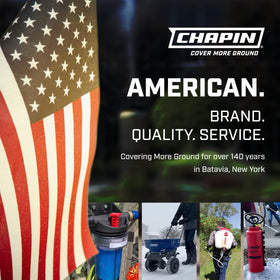 Chapin 4610 highlights US-based, family-owned brand and warranty