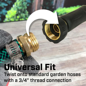 Chapin 6-9476 brass nozzle close-up highlighting durable metal body