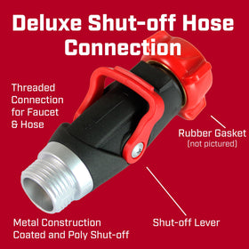 Chapin 6-9479 high-volume valve provides strong flow for larger areas.