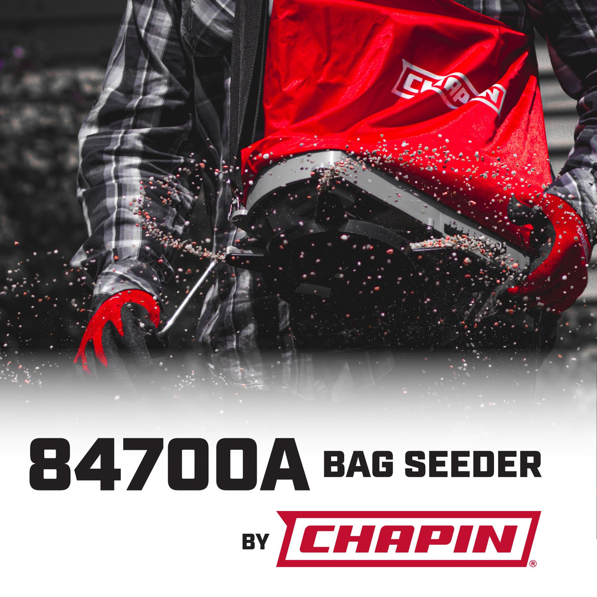 Chapin 84700A enclosed gear box protects gears during spreading