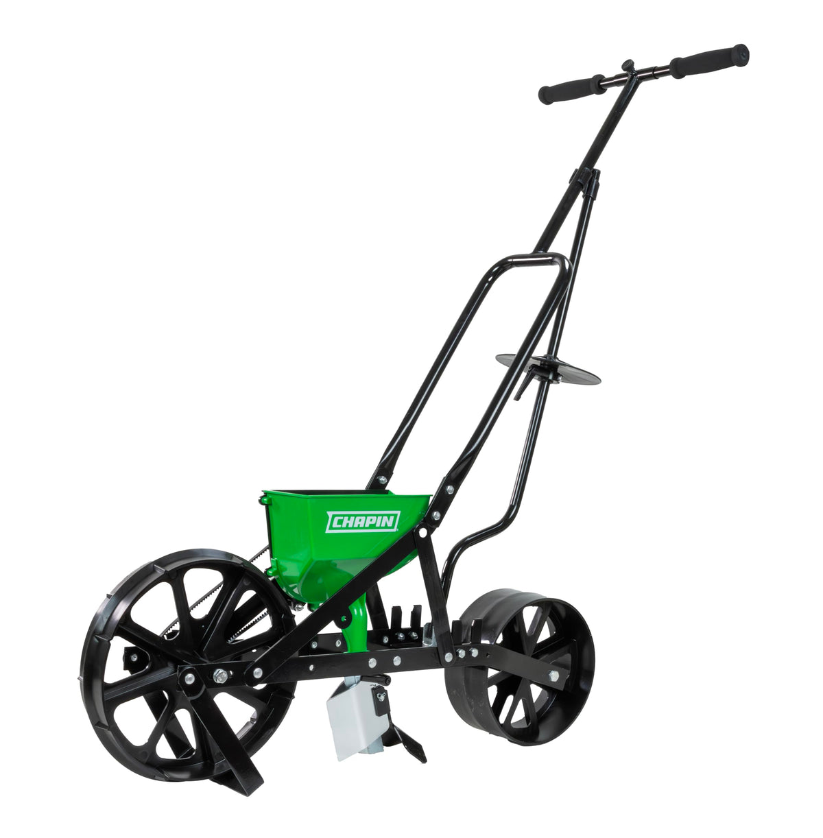 Chapin 8701G ready for seasonal garden use.