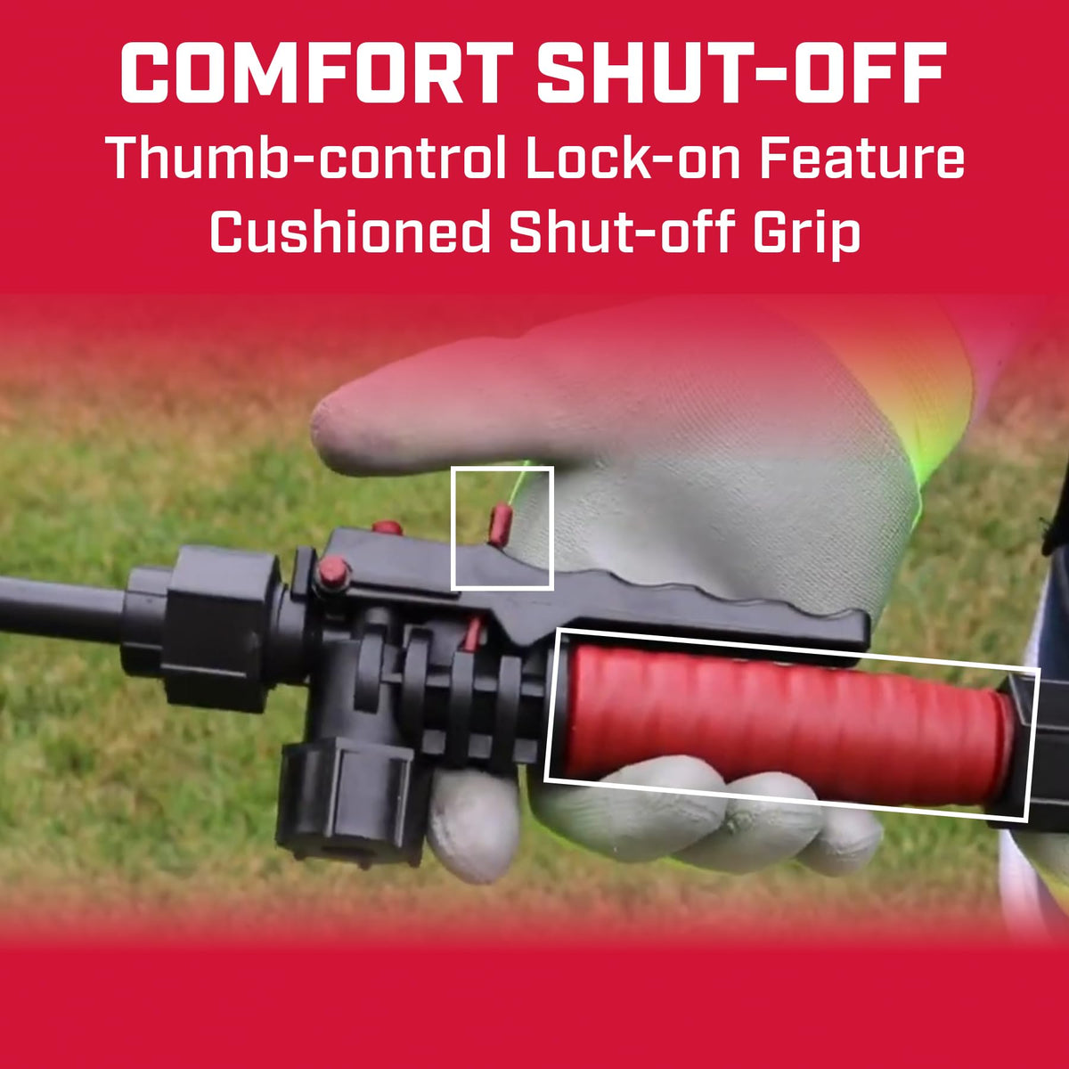 Chapin 97214 180-inch reinforced hose enables flexible coverage across large areas.