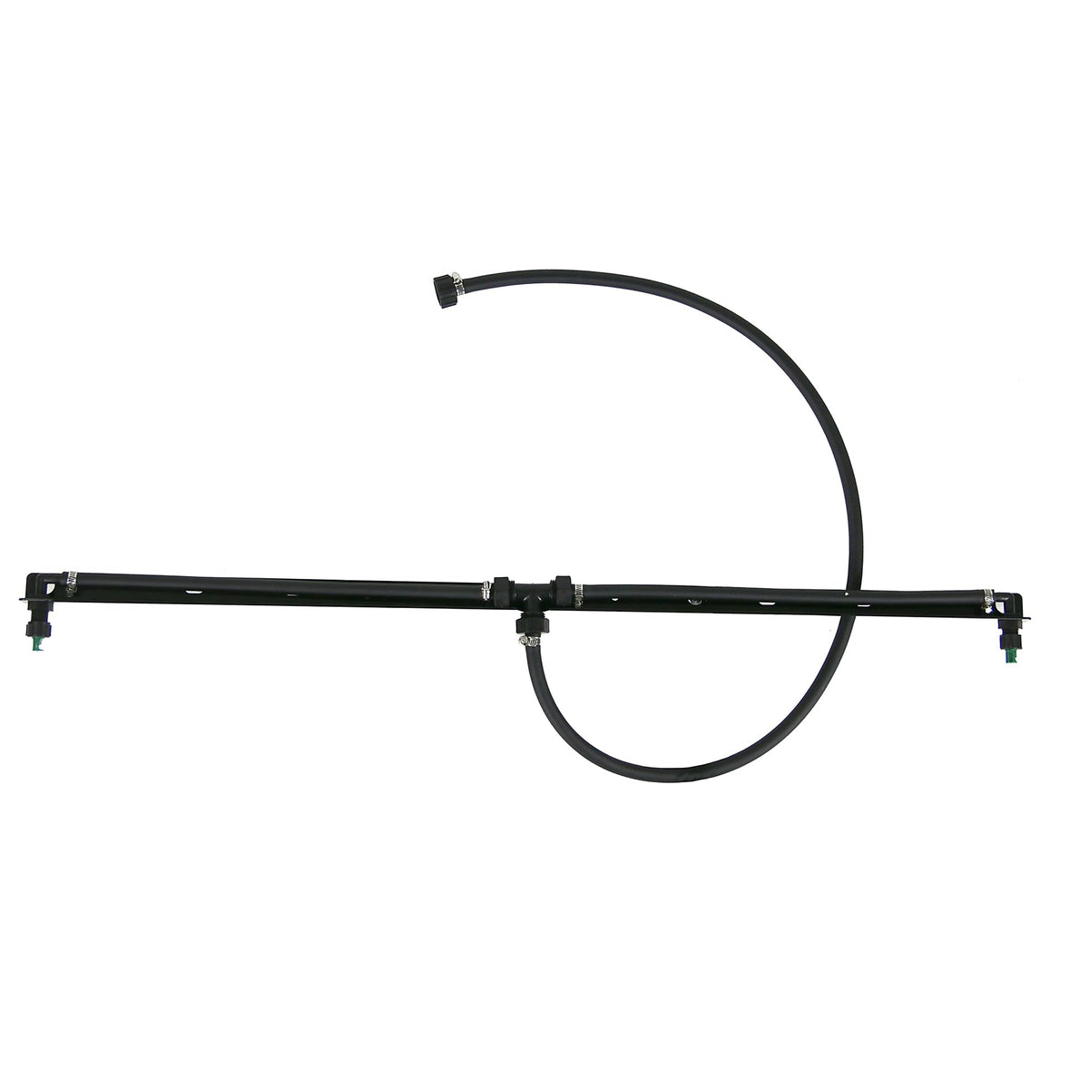 Chapin 6428 adjustable height brackets illustrate easy nozzle height tuning for trail clearance