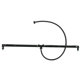 Chapin 6428 adjustable height brackets illustrate easy nozzle height tuning for trail clearance