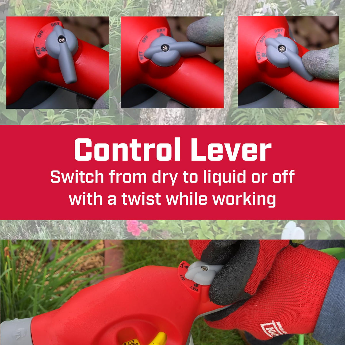 Chapin G6015 adjustable nozzle with four spray positions