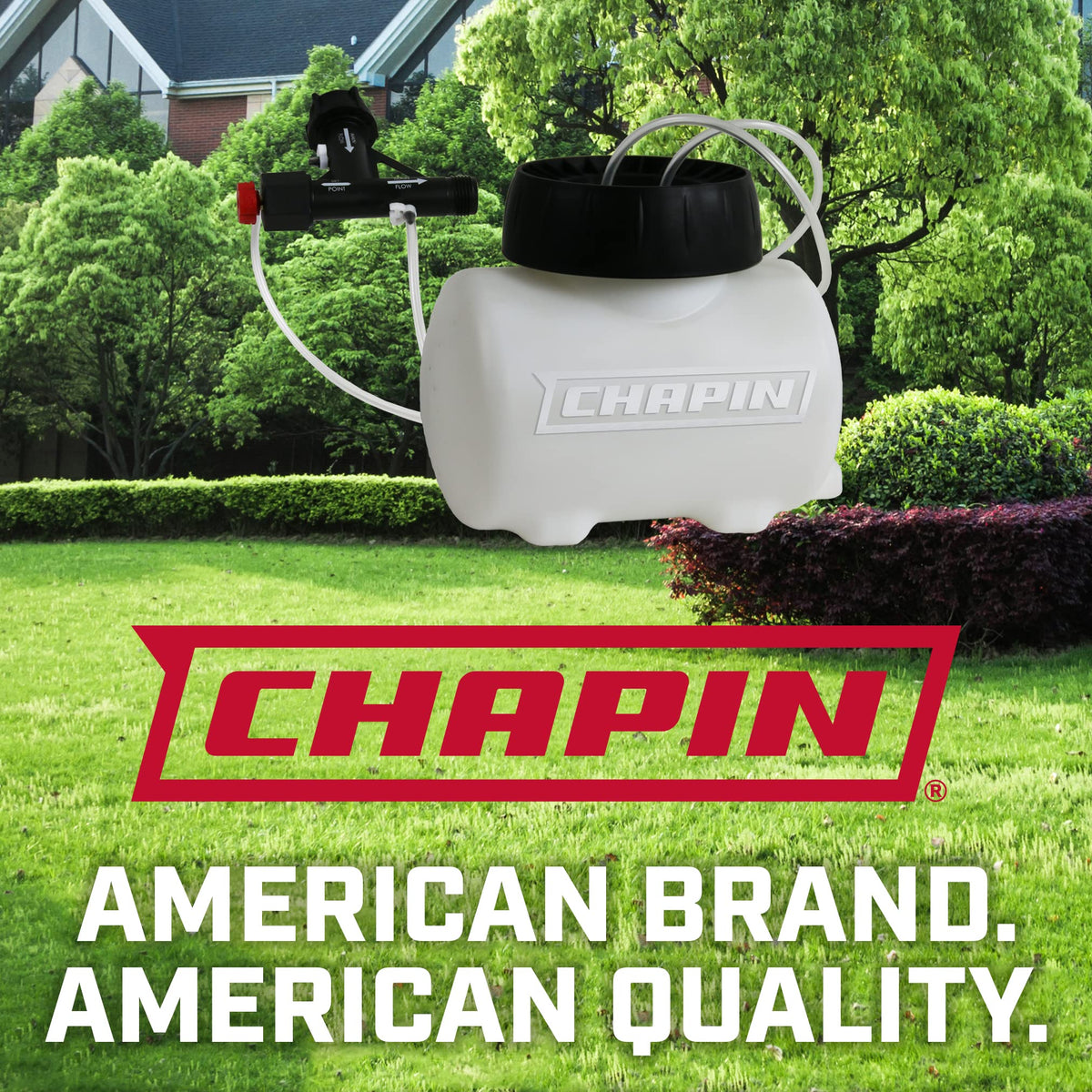 Chapin HydroFeed drain valve enables fast, complete emptying after use